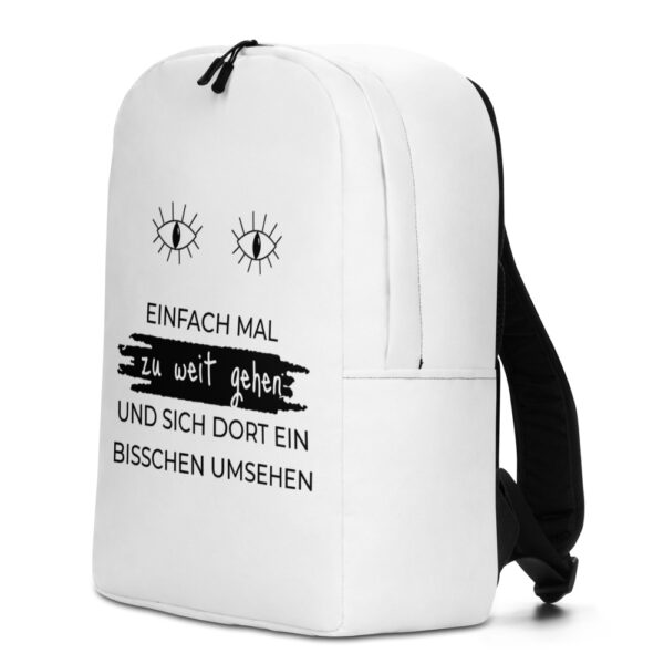 Rucksack “Einfach mal zu weit gehen”