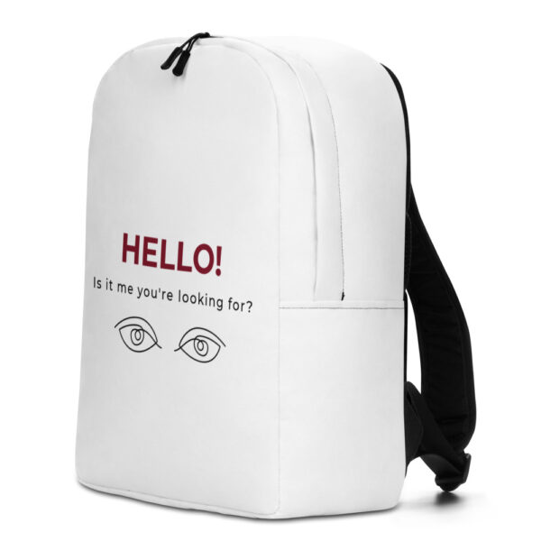 Rucksack “Hello, is it me you’re looking for”